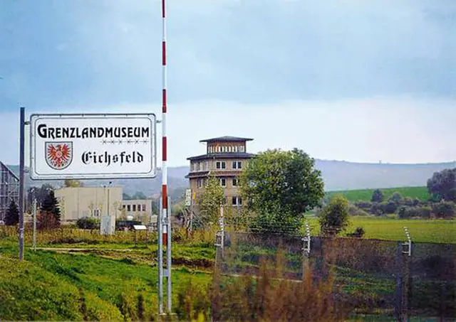 Eingang des Grenzlandmuseums Eichsfeld